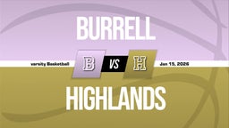 01/15 Highlights vs Burrell