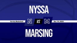 12/13 Highlights vs Nyssa
