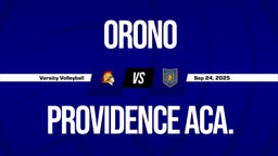 09/24 Highlights vs Orono