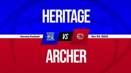 10/24 Highlights vs Heritage