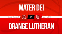 01/13 Highlights vs Mater Dei
