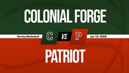 01/12 Highlights vs Colonial Forge