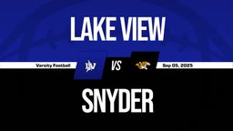 09/5 Highlights vs Lake View