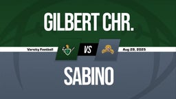 08/29 Highlights vs Gilbert Chr.