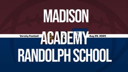 08/29 Highlights vs Madison Academy