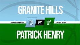 12/9 Highlights vs Granite Hills
