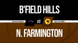 09/19 Highlights vs B'field Hills