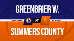 09/5 Highlights vs Greenbrier W.