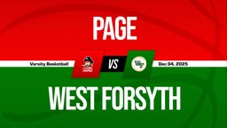 12/4 Highlights @ West Forsyth