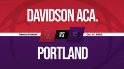 10/17 Highlights vs Davidson Aca.