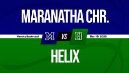 12/9 Highlights vs Maranatha Chr.