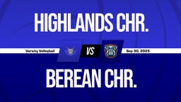 09/30 Highlights @ Berean Chr.