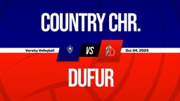 10/4 Highlights vs Country Chr.
