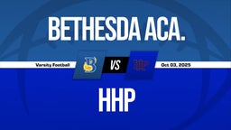 10/3 Highlights vs Bethesda Aca.
