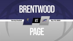 09/12 Highlights vs Brentwood