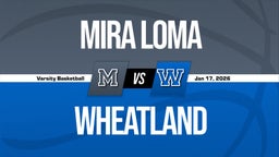 01/16 Highlights vs Mira Loma