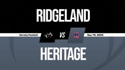 09/19 Highlights vs Ridgeland