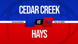 09/19 Highlights vs Cedar Creek