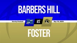 09/19 Highlights vs Barbers Hill