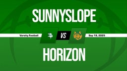 09/19 Highlights vs Sunnyslope