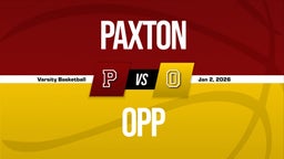 01/2 Highlights vs Paxton