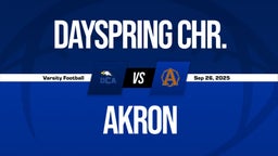 09/26 Highlights vs Dayspring Chr.