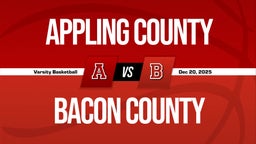 12/19 Highlights vs Appling County