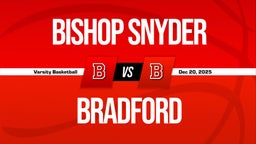 12/20 Highlights vs Bishop Snyder