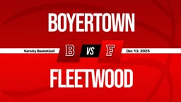 12/13 Highlights vs Boyertown