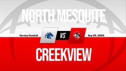 09/25 Highlights vs North Mesquite