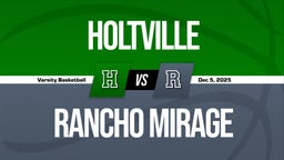 12/5 Highlights vs Holtville