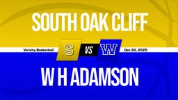 12/19 Highlights @ W H Adamson