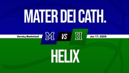 01/17 Highlights vs Mater Dei Cath.