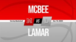 12/9 Highlights vs McBee