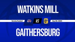 09/26 Highlights vs Watkins Mill
