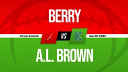 09/29 Highlights @ A.L. Brown