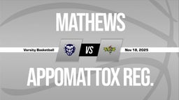 11/18 Highlights @ Appomattox Reg.