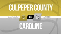 12/19 Highlights vs Culpeper County