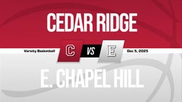 12/5 Highlights vs Cedar Ridge