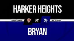 10/10 Highlights vs Harker Heights