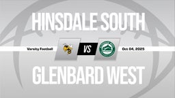 10/4 Highlights vs Hinsdale South