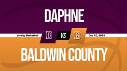 12/9 Highlights vs Daphne