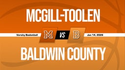 01/13 Highlights vs McGill-Toolen