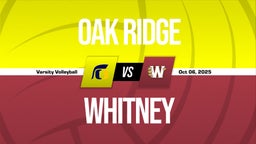 10/6 Highlights @ Whitney