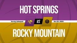 10/3 Highlights vs Hot Springs