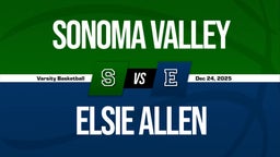 12/23 Highlights vs Sonoma Valley