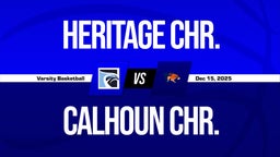 12/15 Highlights @ Calhoun Chr.
