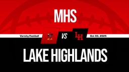 10/3 Highlights vs MHS