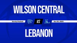 10/3 Highlights vs Wilson Central