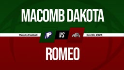 10/3 Highlights vs Macomb Dakota